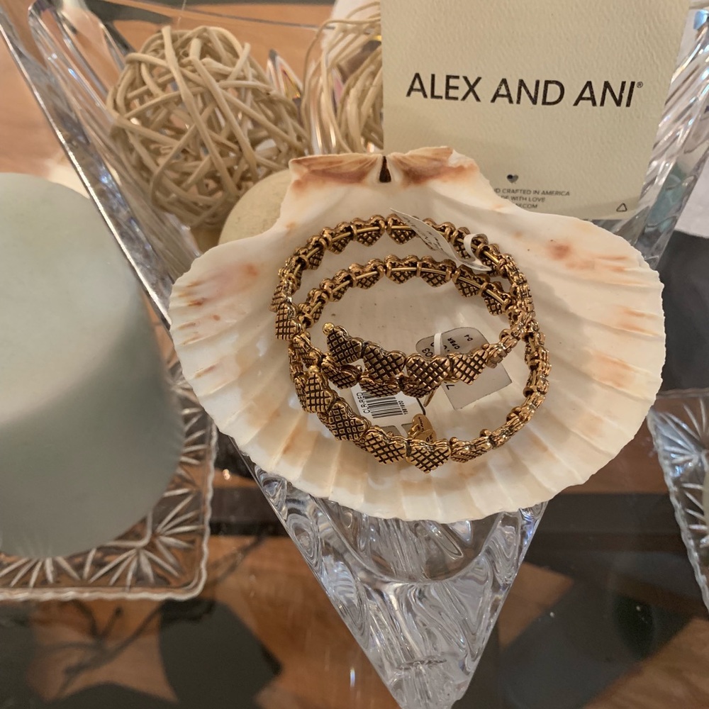Alex and Ani Heart Bracelet